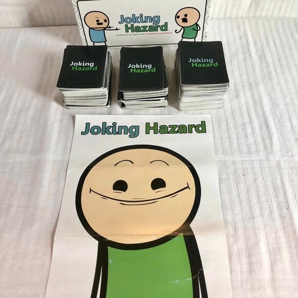 Joking Hazard Offensive Card Complete Adult Party Game - Picture 1 of 8